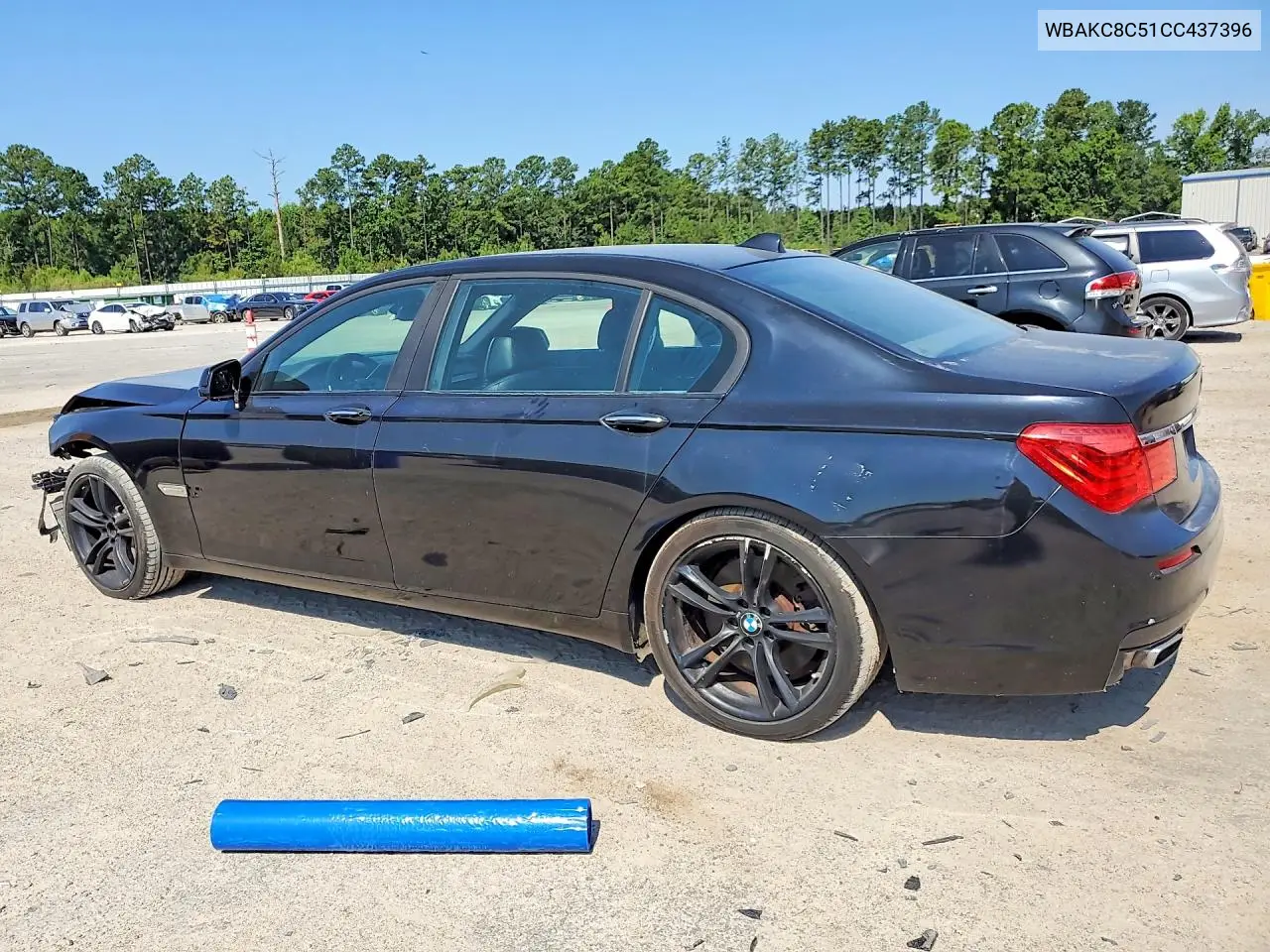2012 BMW 750 Lxi VIN: WBAKC8C51CC437396 Lot: 60640166