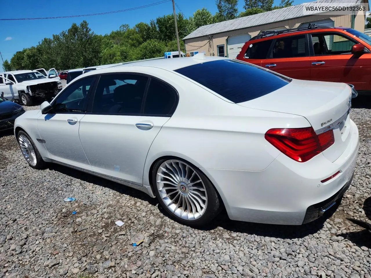 2013 BMW 750 Li VIN: WBAYE8C56DD132363 Lot: 57236426