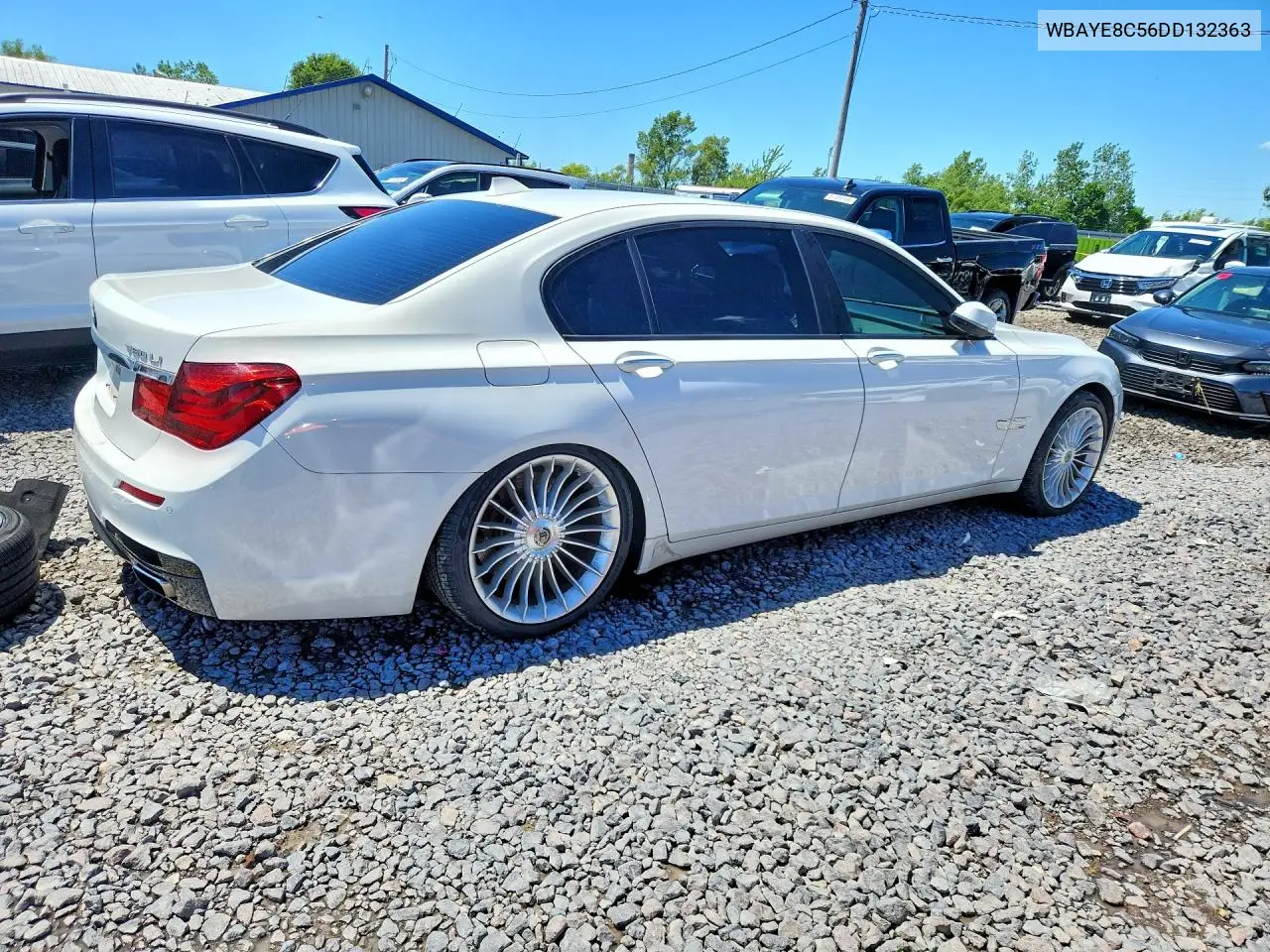 2013 BMW 750 Li VIN: WBAYE8C56DD132363 Lot: 57236426