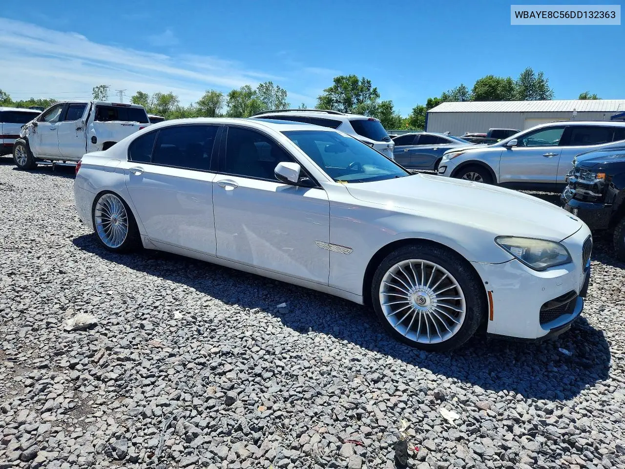 2013 BMW 750 Li VIN: WBAYE8C56DD132363 Lot: 57236426