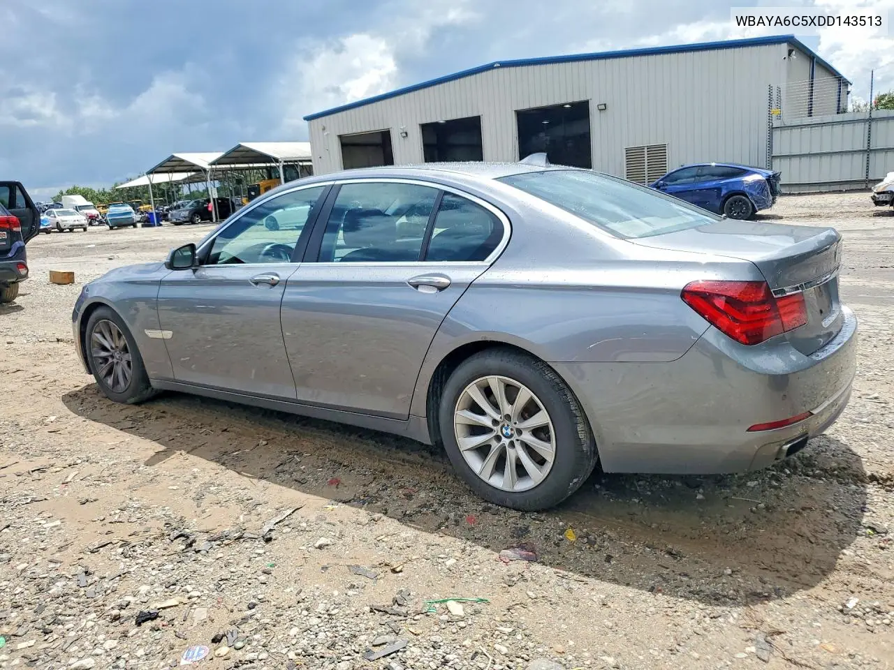 2013 BMW 740 I VIN: WBAYA6C5XDD143513 Lot: 58709626