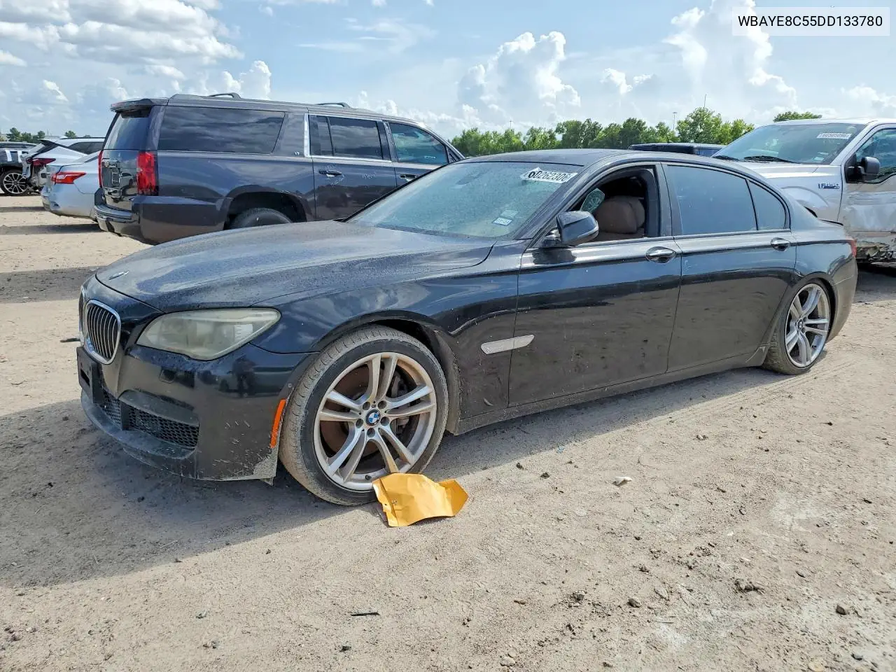 2013 BMW 750 Li VIN: WBAYE8C55DD133780 Lot: 60262306