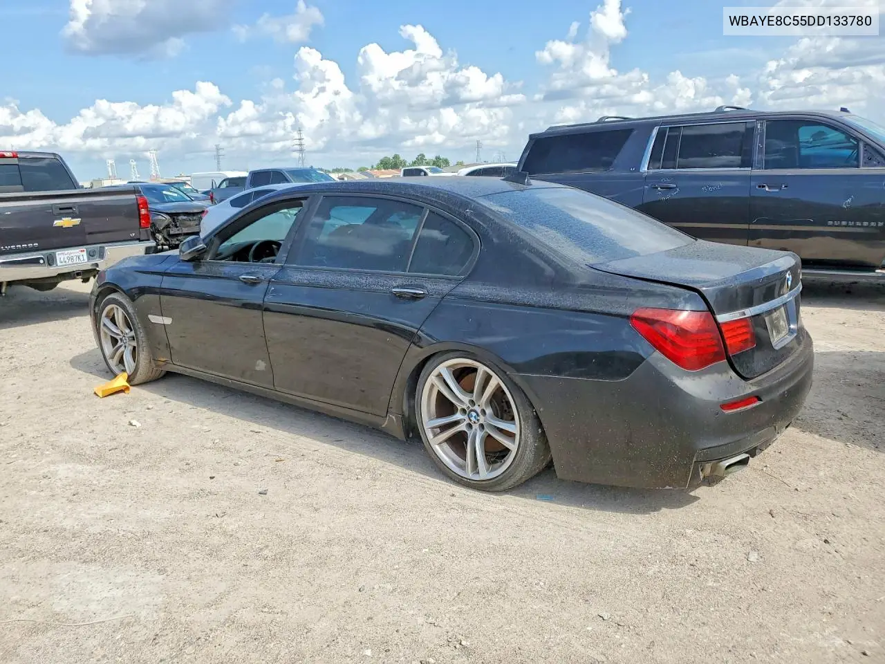 2013 BMW 750 Li VIN: WBAYE8C55DD133780 Lot: 60262306
