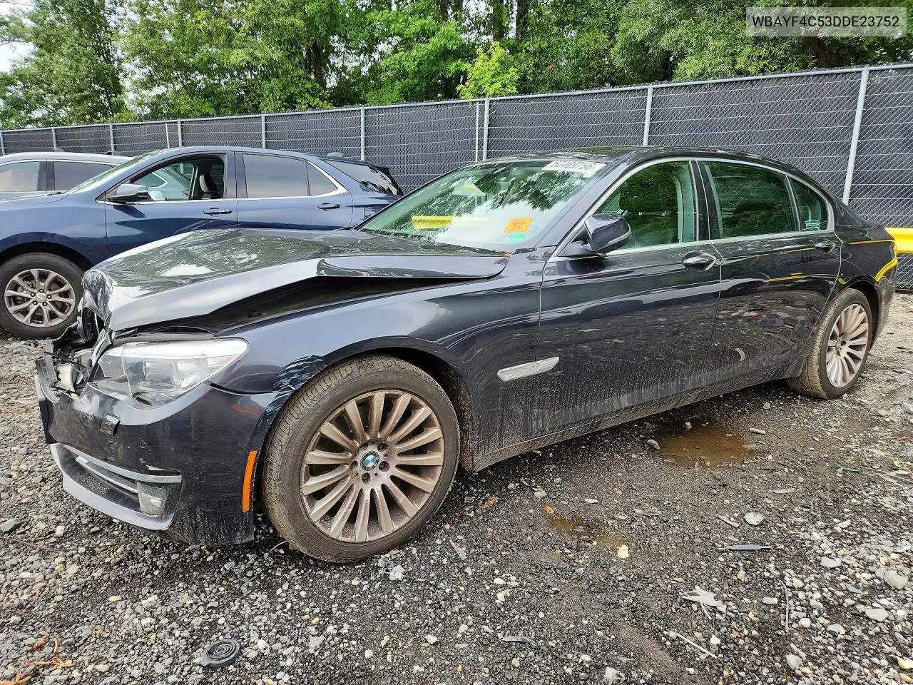 2013 BMW 740 Lxi VIN: WBAYF4C53DDE23752 Lot: 60469756