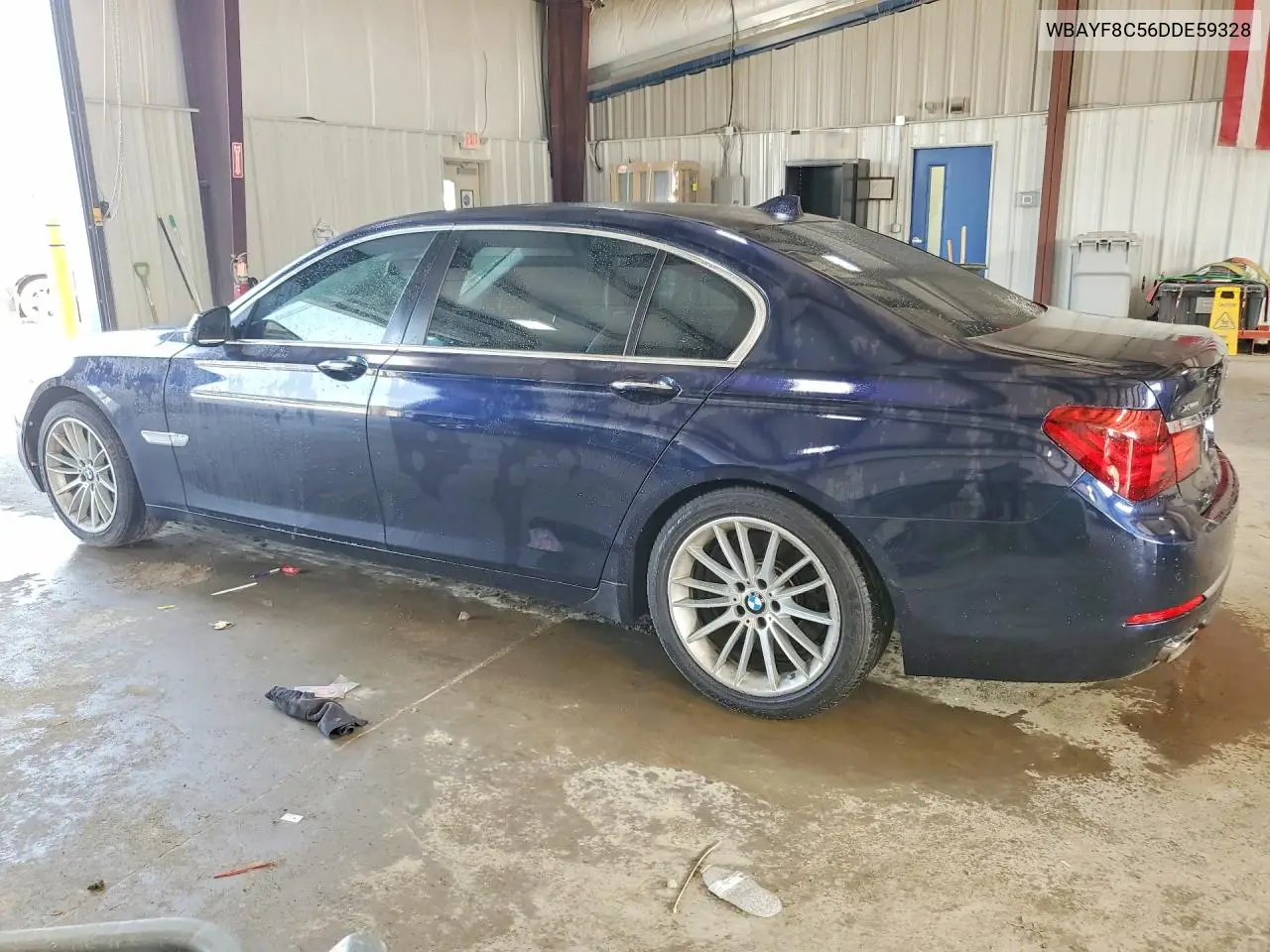 2013 BMW 750 Lxi VIN: WBAYF8C56DDE59328 Lot: 60502746