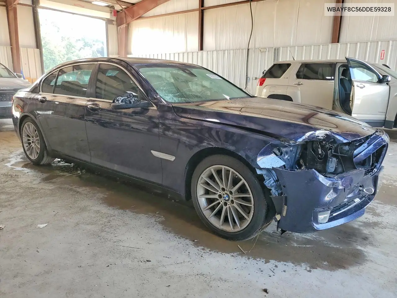 2013 BMW 750 Lxi VIN: WBAYF8C56DDE59328 Lot: 60502746