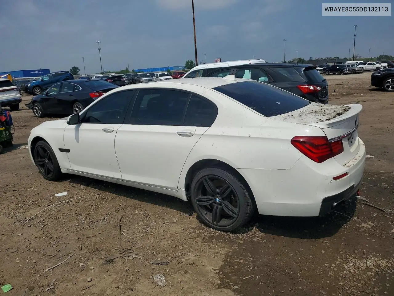 2013 BMW 750 Li VIN: WBAYE8C55DD132113 Lot: 60641416
