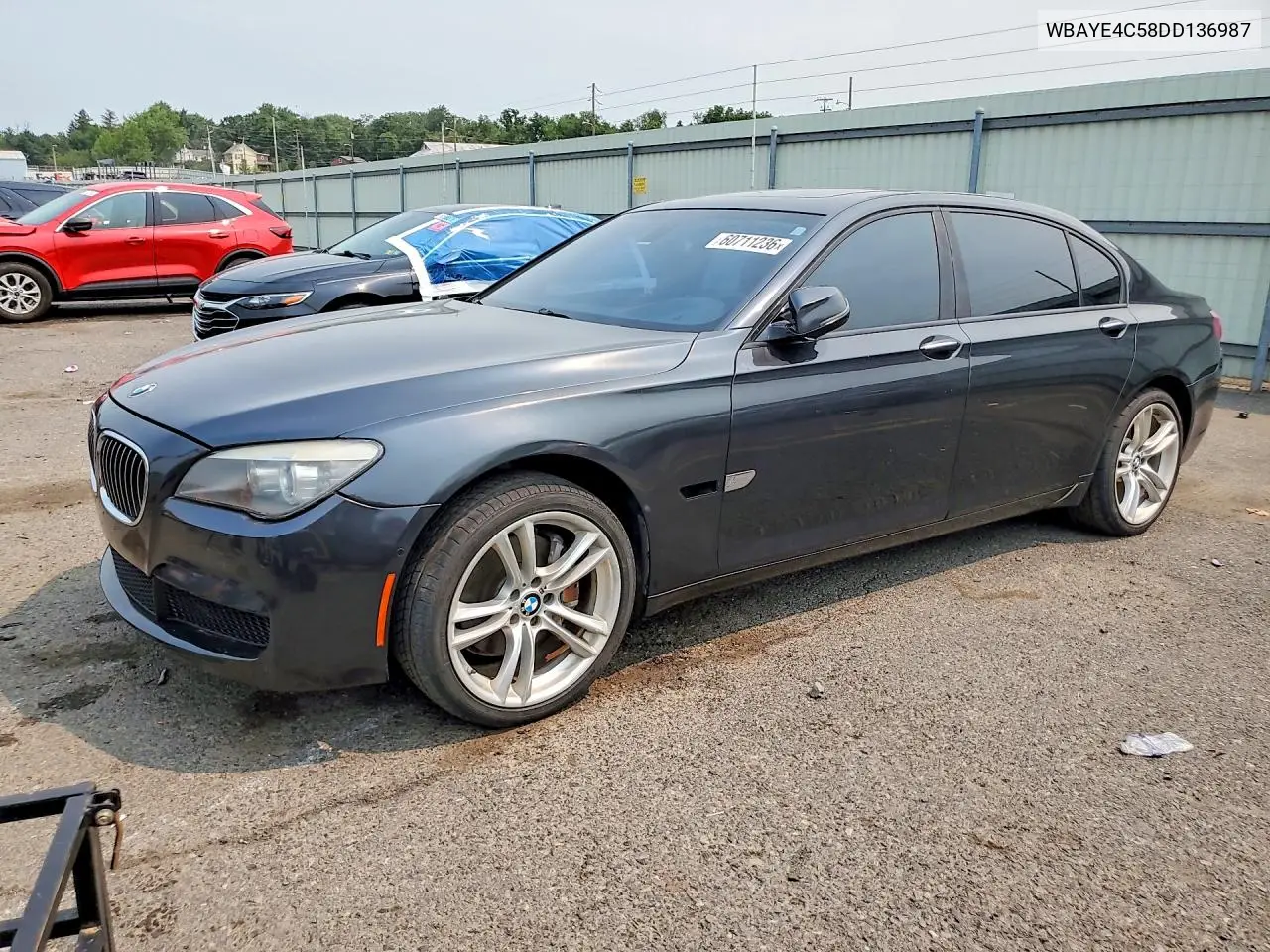 2013 BMW 740 Li VIN: WBAYE4C58DD136987 Lot: 60711236