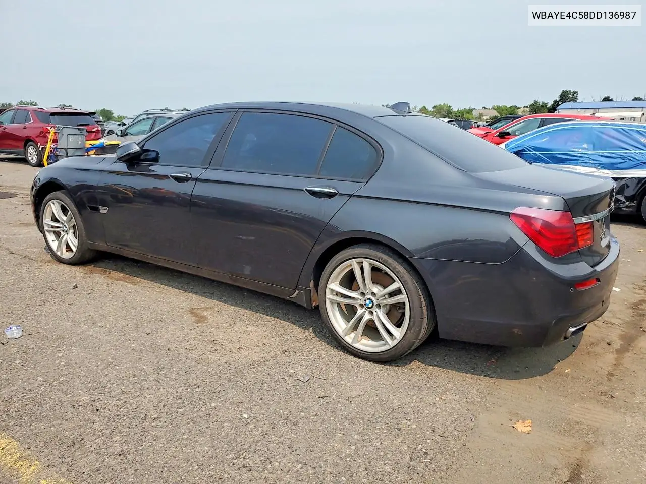 2013 BMW 740 Li VIN: WBAYE4C58DD136987 Lot: 60711236