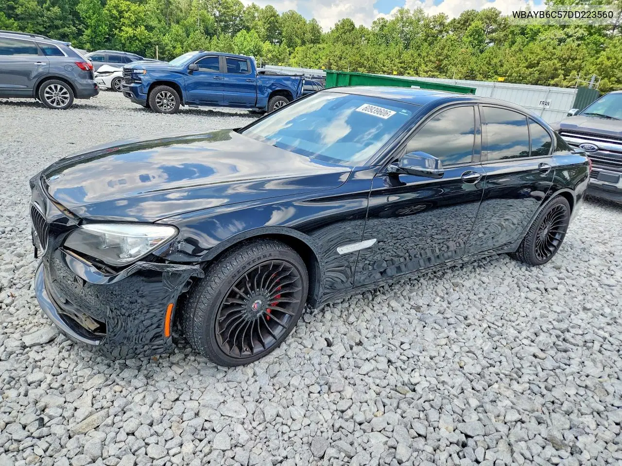 2013 BMW 750 Xi VIN: WBAYB6C57DD223560 Lot: 60939606
