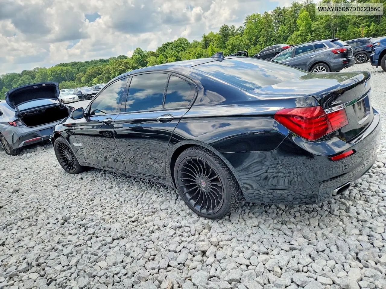 2013 BMW 750 Xi VIN: WBAYB6C57DD223560 Lot: 60939606