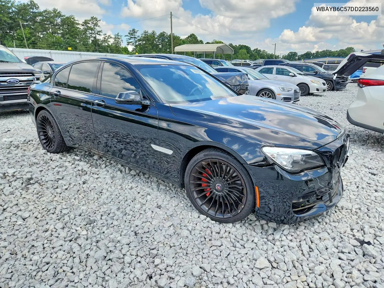 2013 BMW 750 Xi VIN: WBAYB6C57DD223560 Lot: 60939606