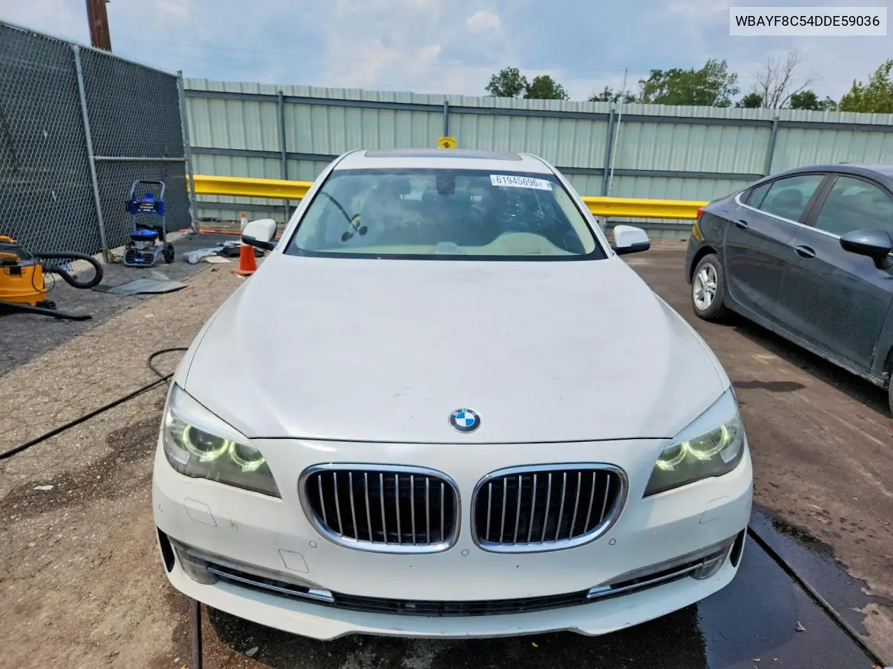 2013 BMW 750 Lxi VIN: WBAYF8C54DDE59036 Lot: 61945696