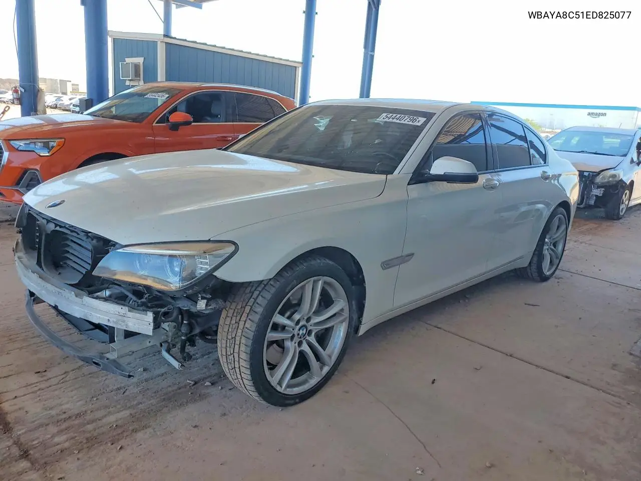 2014 BMW 750 I VIN: WBAYA8C51ED825077 Lot: 54440796