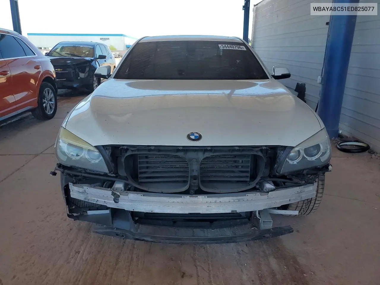 2014 BMW 750 I VIN: WBAYA8C51ED825077 Lot: 54440796