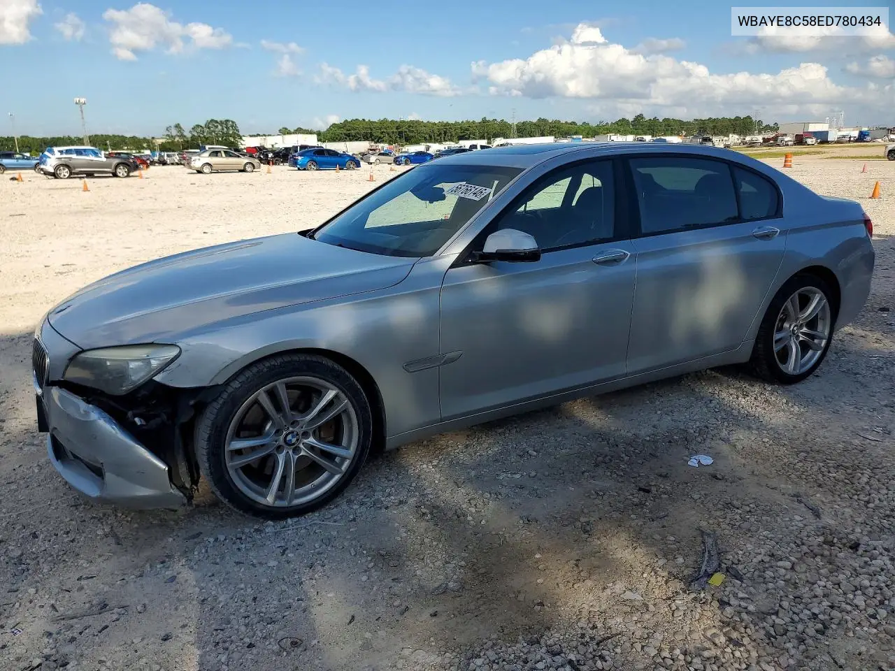 2014 BMW 750 Li VIN: WBAYE8C58ED780434 Lot: 56766146