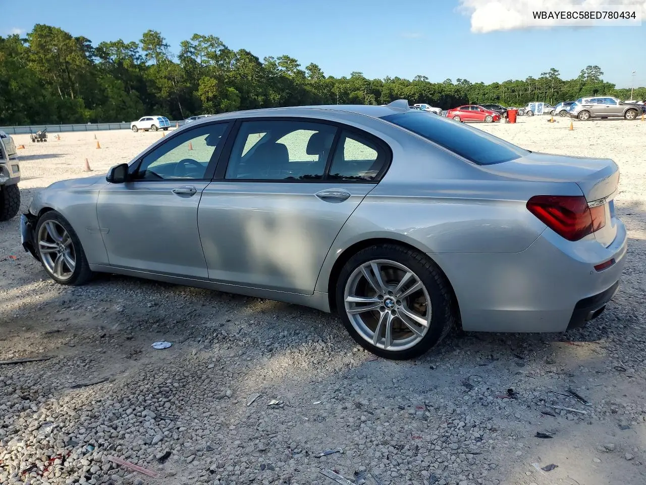 2014 BMW 750 Li VIN: WBAYE8C58ED780434 Lot: 56766146