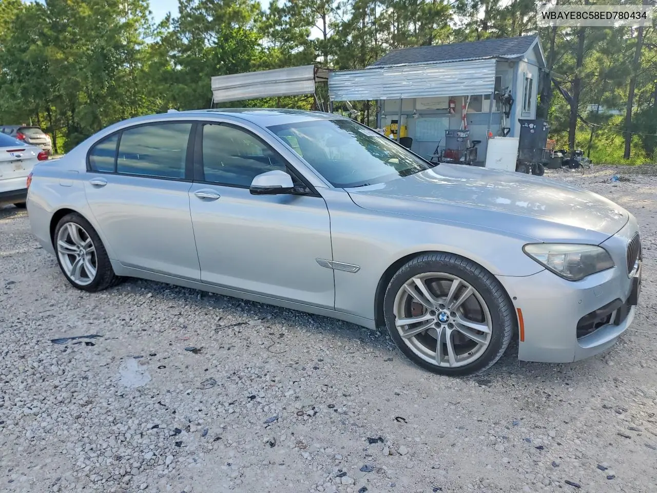 2014 BMW 750 Li VIN: WBAYE8C58ED780434 Lot: 56766146