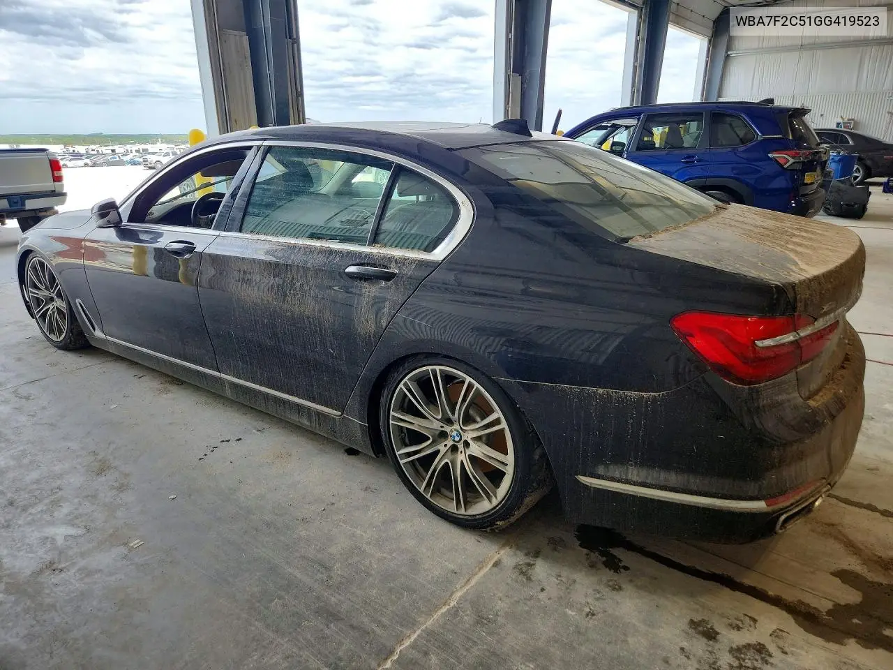 2016 BMW 750 Xi VIN: WBA7F2C51GG419523 Lot: 56763496