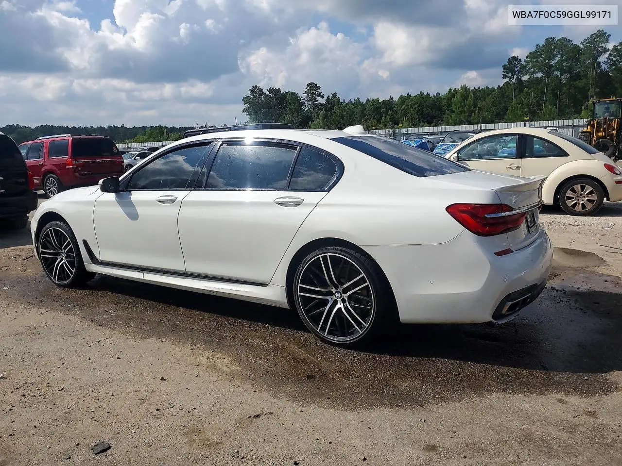 2016 BMW 750 I VIN: WBA7F0C59GGL99171 Lot: 58892776