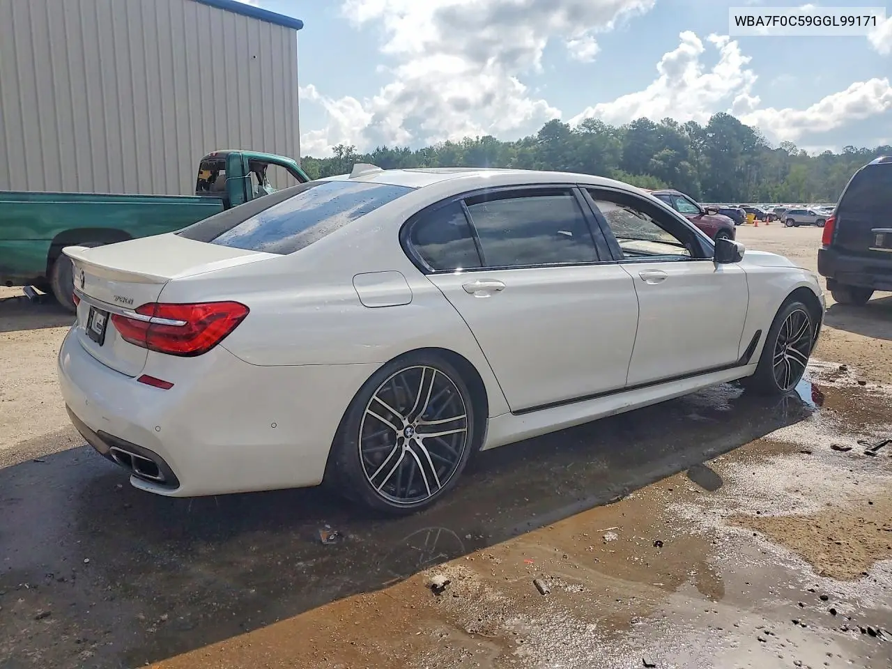 2016 BMW 750 I VIN: WBA7F0C59GGL99171 Lot: 58892776