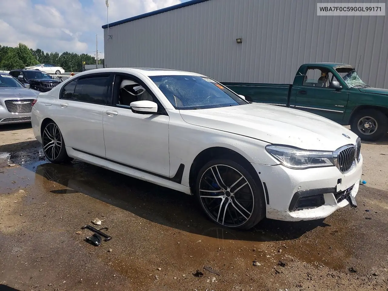 2016 BMW 750 I VIN: WBA7F0C59GGL99171 Lot: 58892776