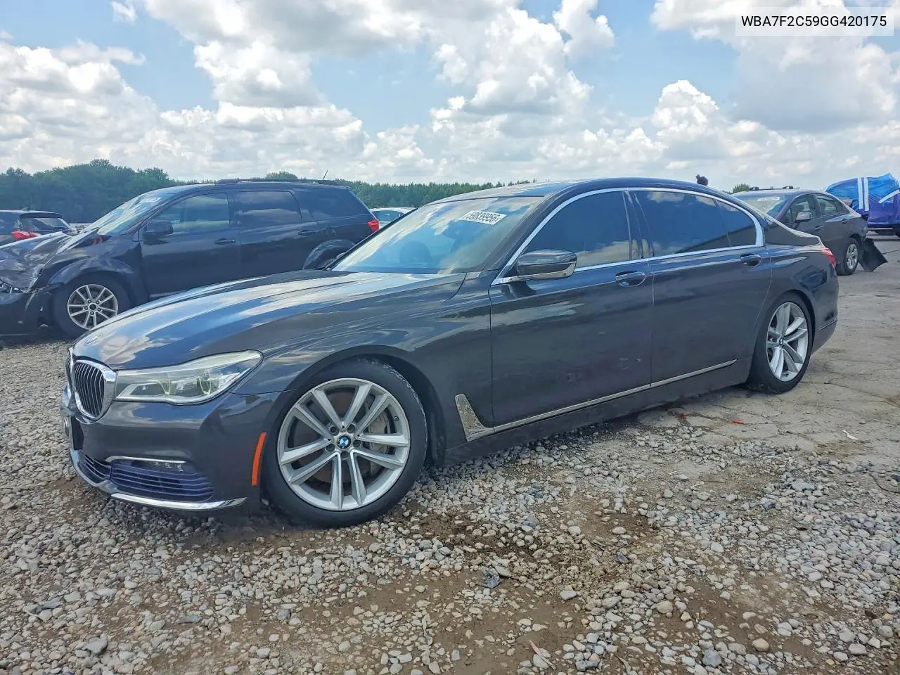 2016 BMW 750 Xi VIN: WBA7F2C59GG420175 Lot: 59839956