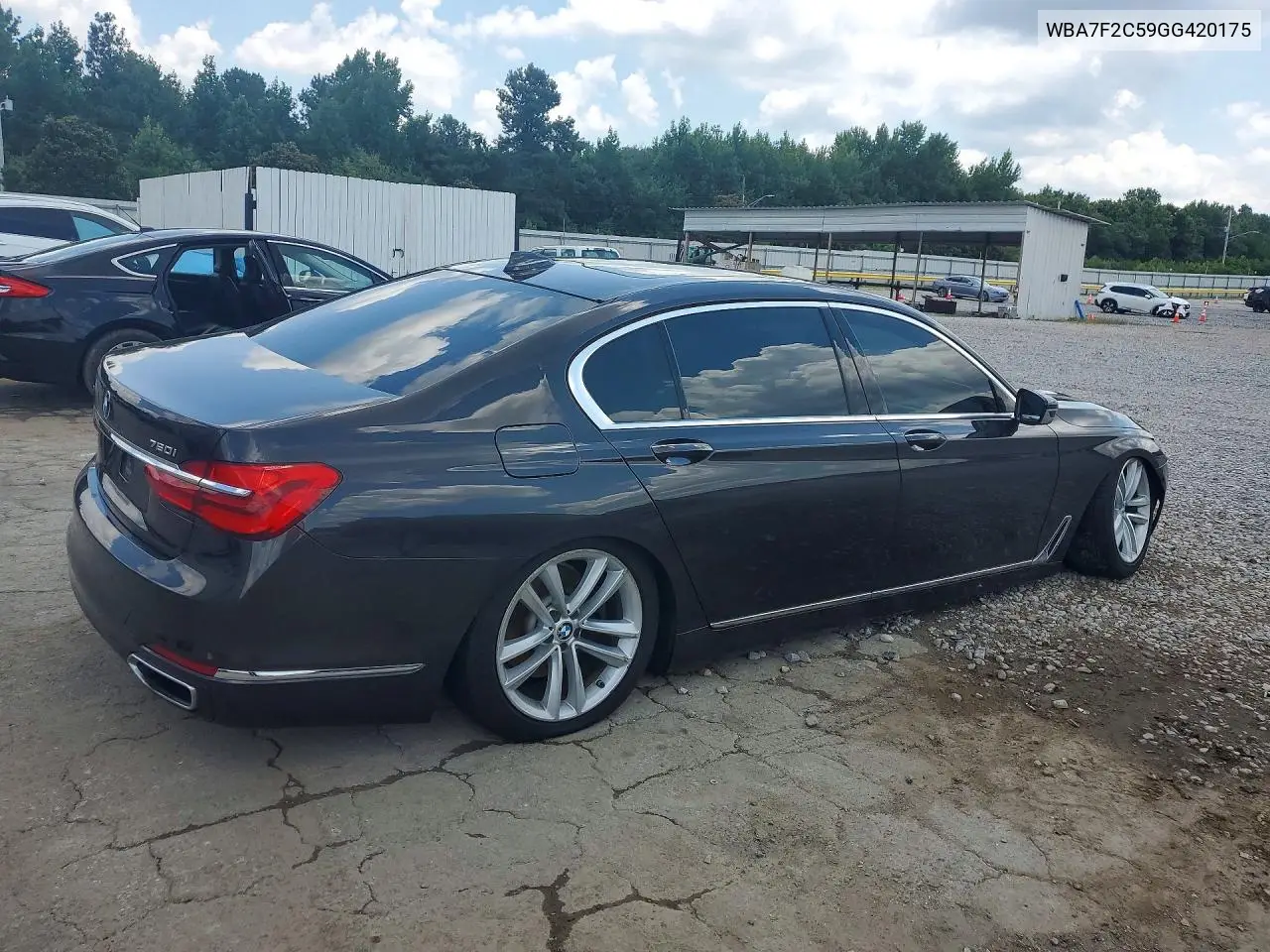 2016 BMW 750 Xi VIN: WBA7F2C59GG420175 Lot: 59839956
