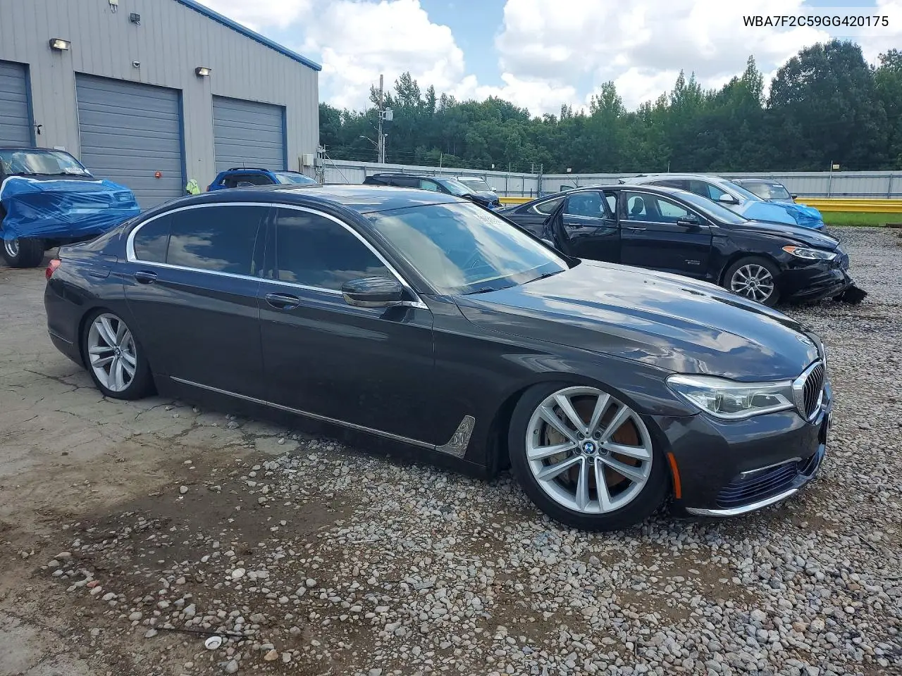 2016 BMW 750 Xi VIN: WBA7F2C59GG420175 Lot: 59839956