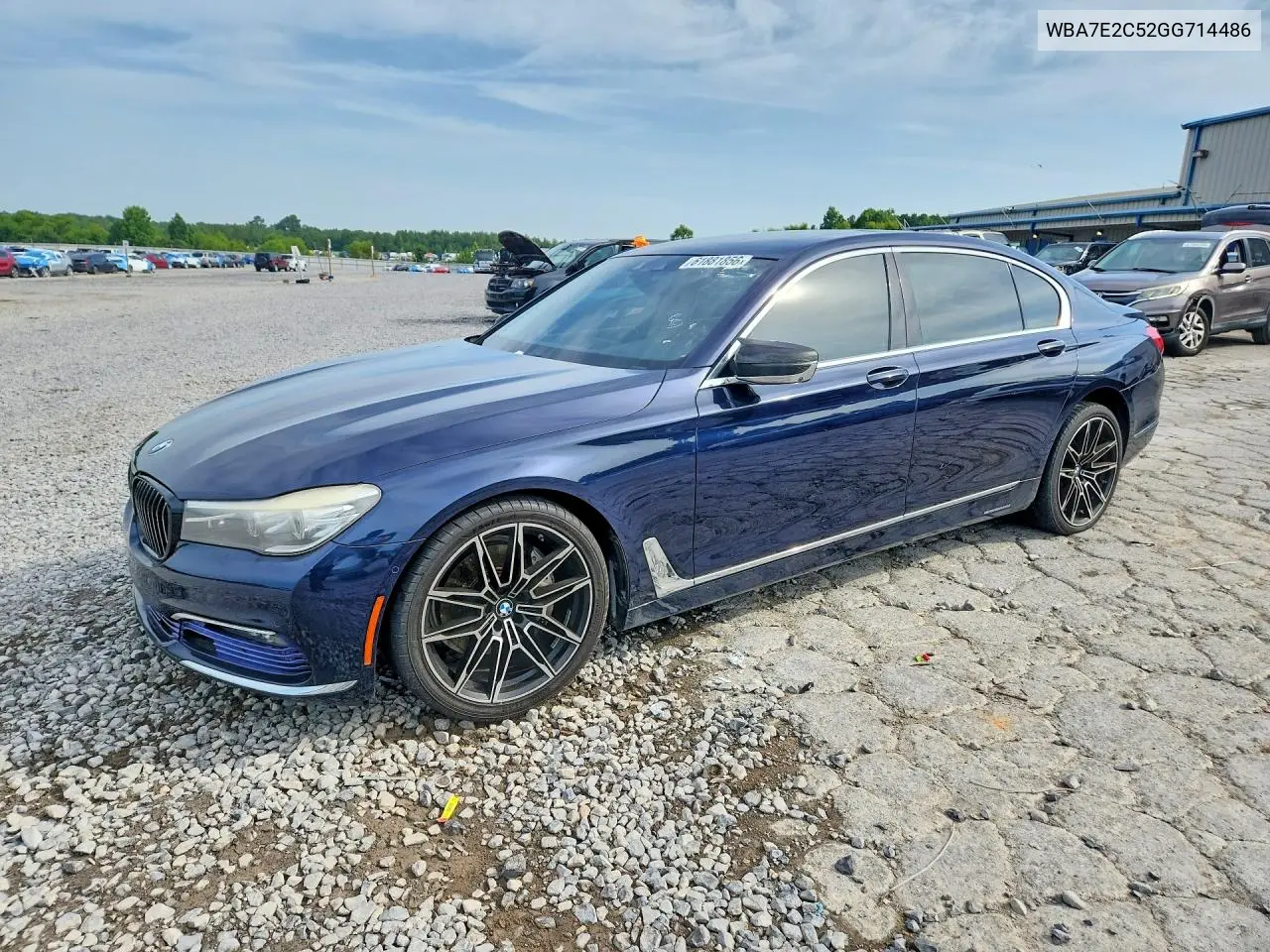 WBA7E2C52GG714486 2016 BMW 740 I