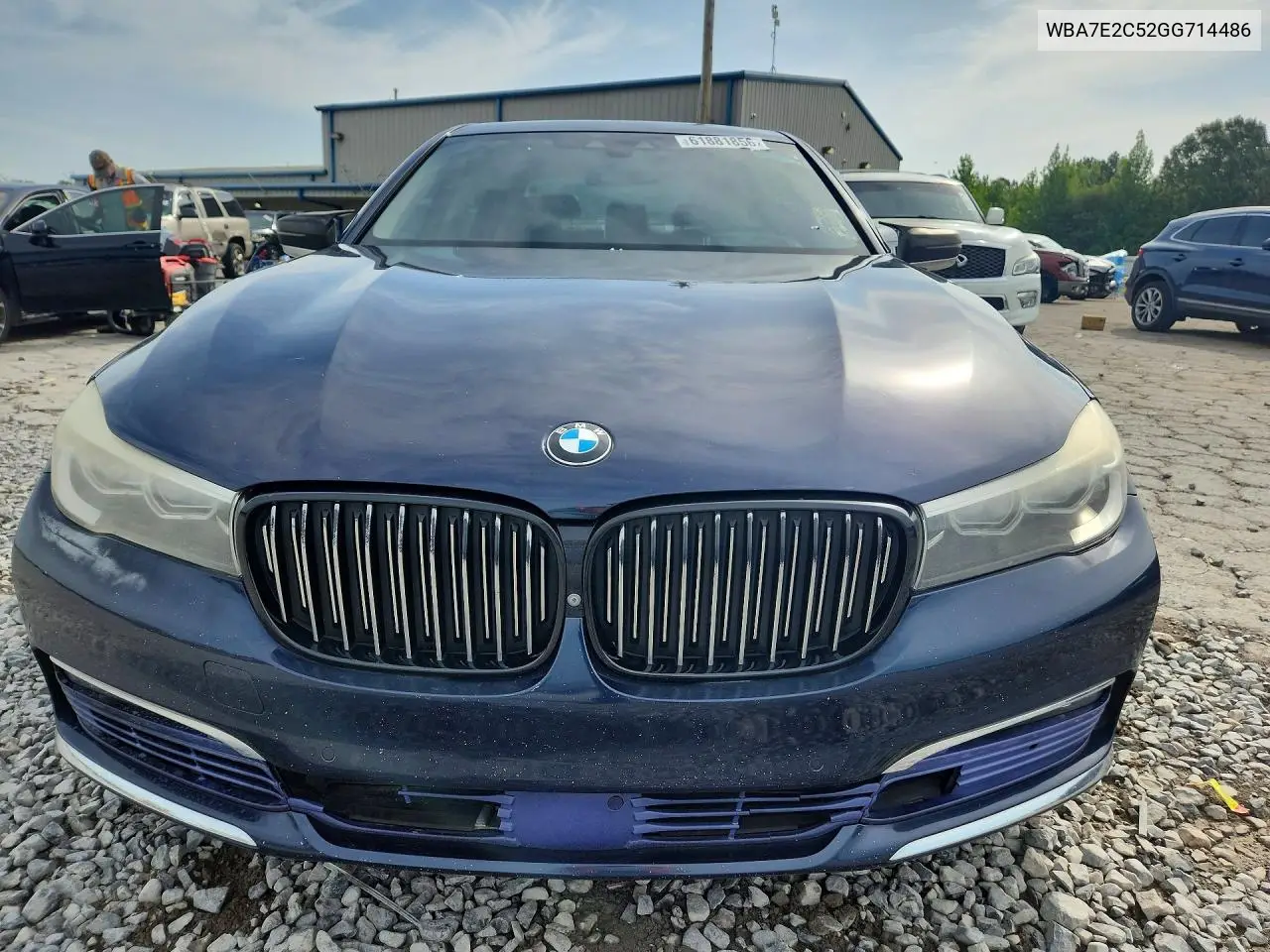 WBA7E2C52GG714486 2016 BMW 740 I