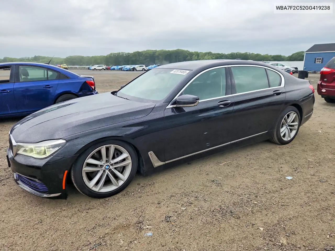 2016 BMW 750 Xi VIN: WBA7F2C52GG419238 Lot: 62079466