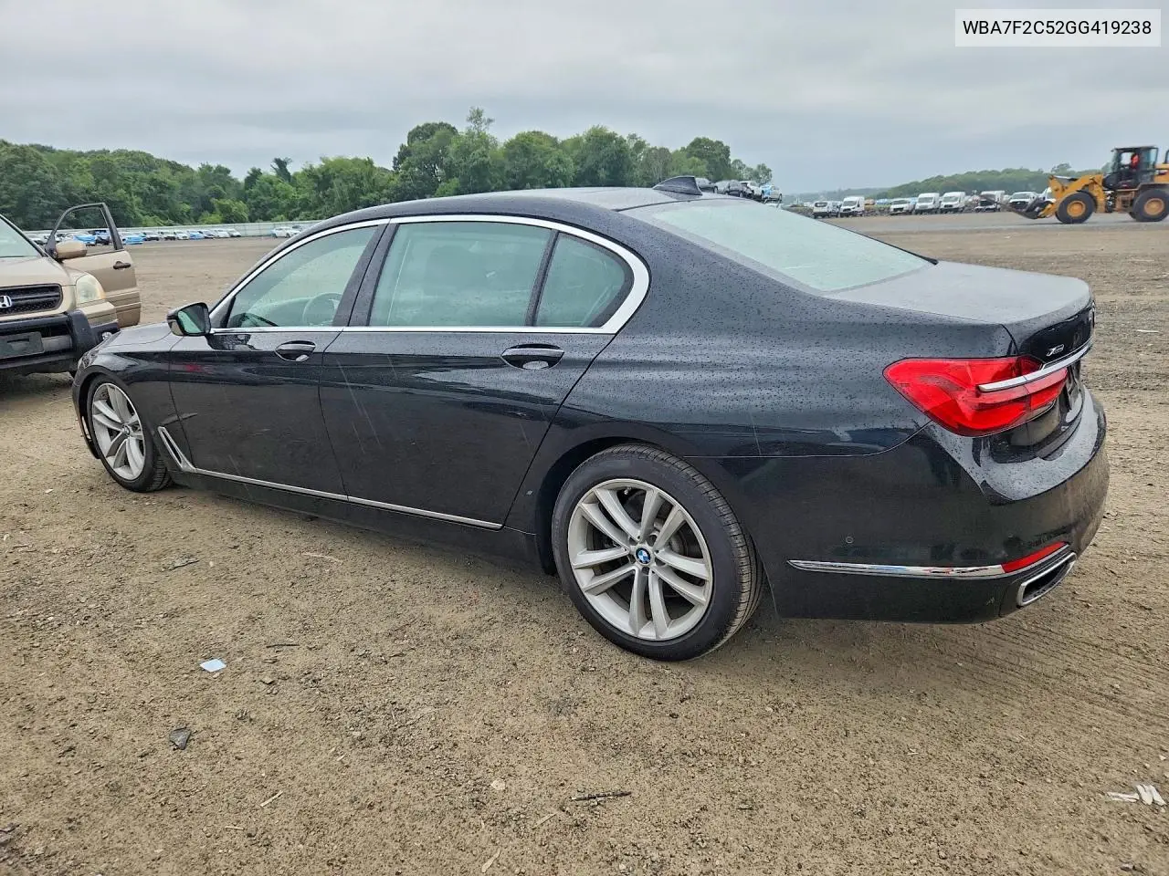 2016 BMW 750 Xi VIN: WBA7F2C52GG419238 Lot: 62079466