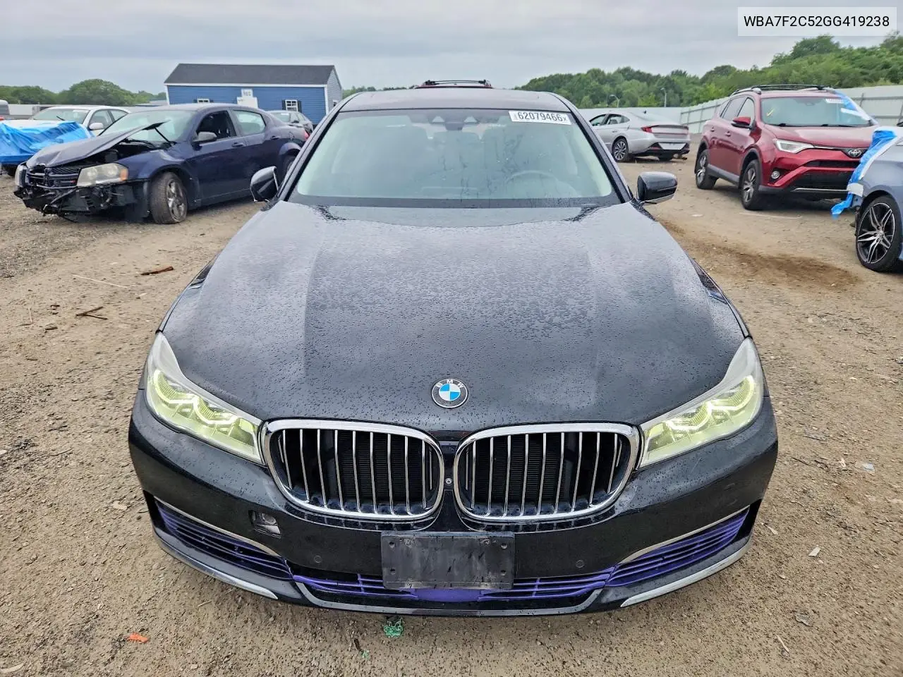 2016 BMW 750 Xi VIN: WBA7F2C52GG419238 Lot: 62079466