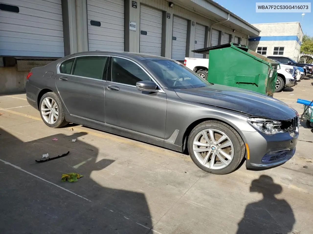 WBA7F2C53GG416073 2016 BMW 750 Xi