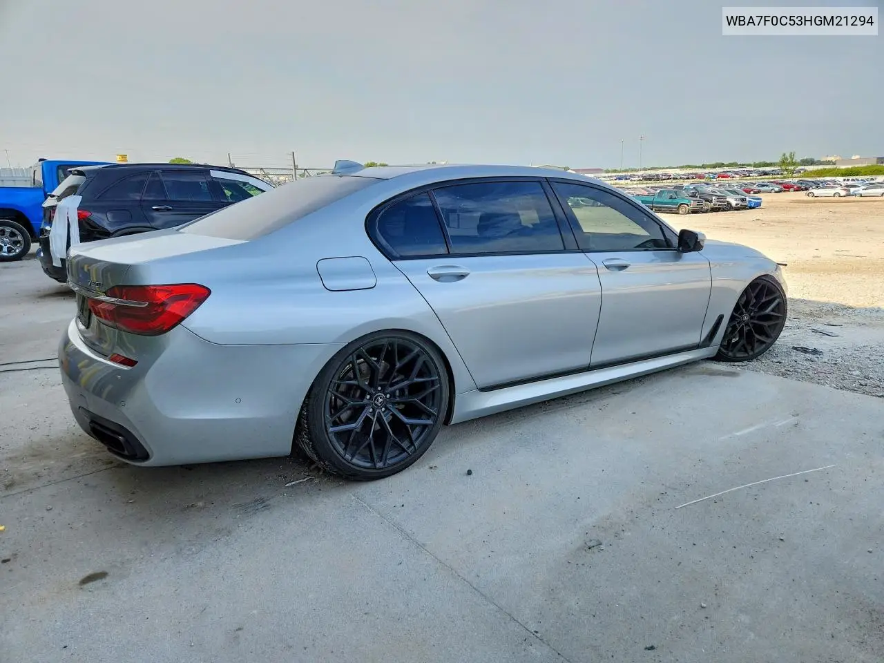 2017 BMW 750 I VIN: WBA7F0C53HGM21294 Lot: 57499566