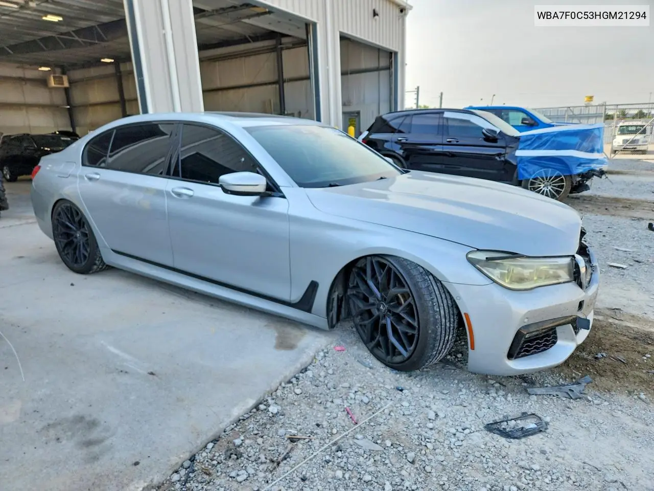 2017 BMW 750 I VIN: WBA7F0C53HGM21294 Lot: 57499566
