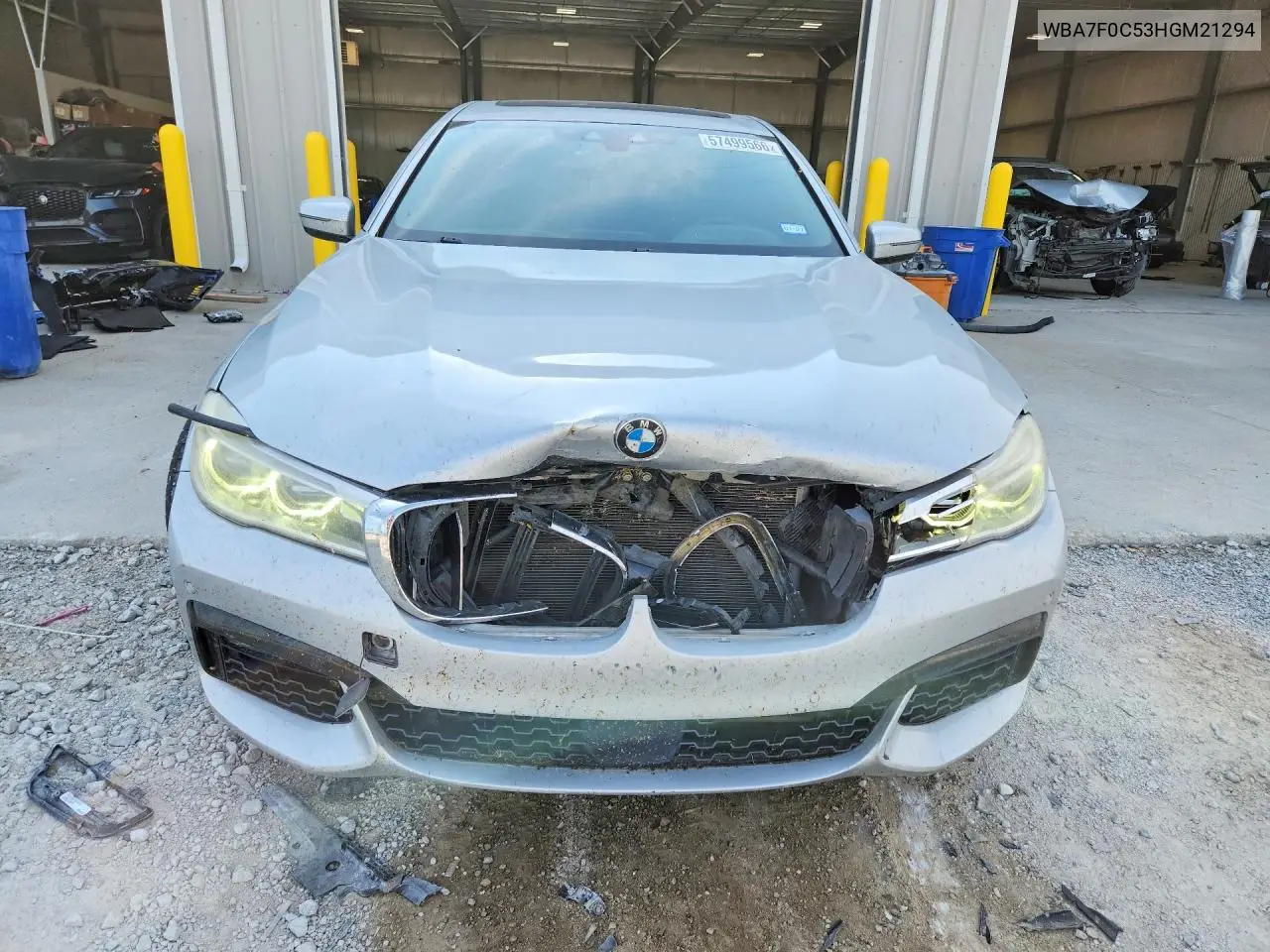 2017 BMW 750 I VIN: WBA7F0C53HGM21294 Lot: 57499566