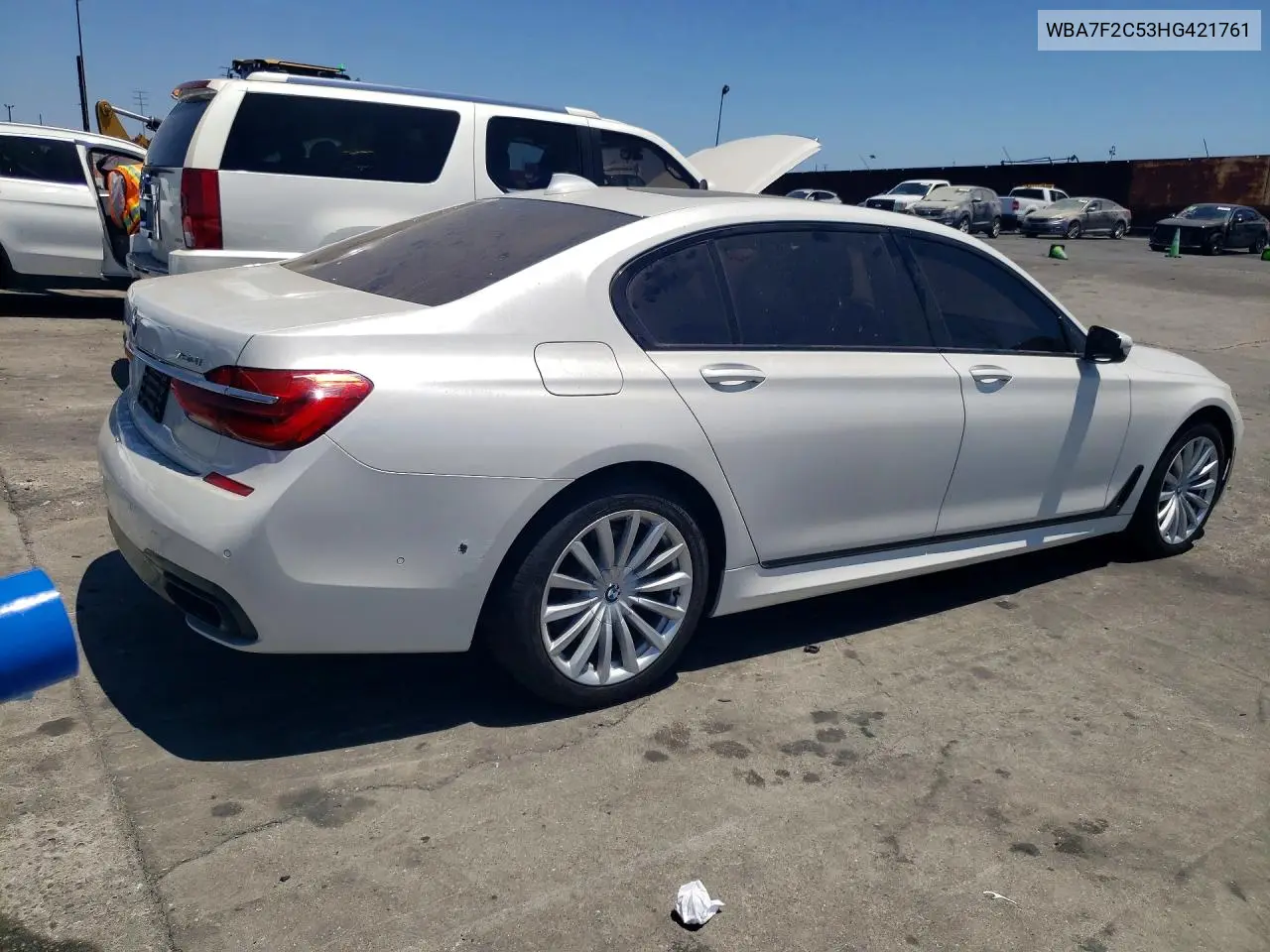 2017 BMW 750 Xi VIN: WBA7F2C53HG421761 Lot: 57598326