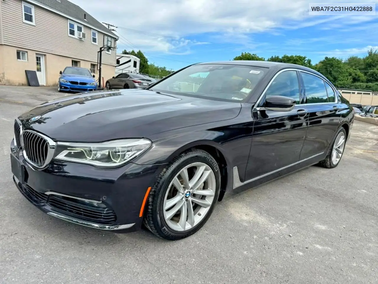 2017 BMW 750 Xi VIN: WBA7F2C31HG422888 Lot: 60380736