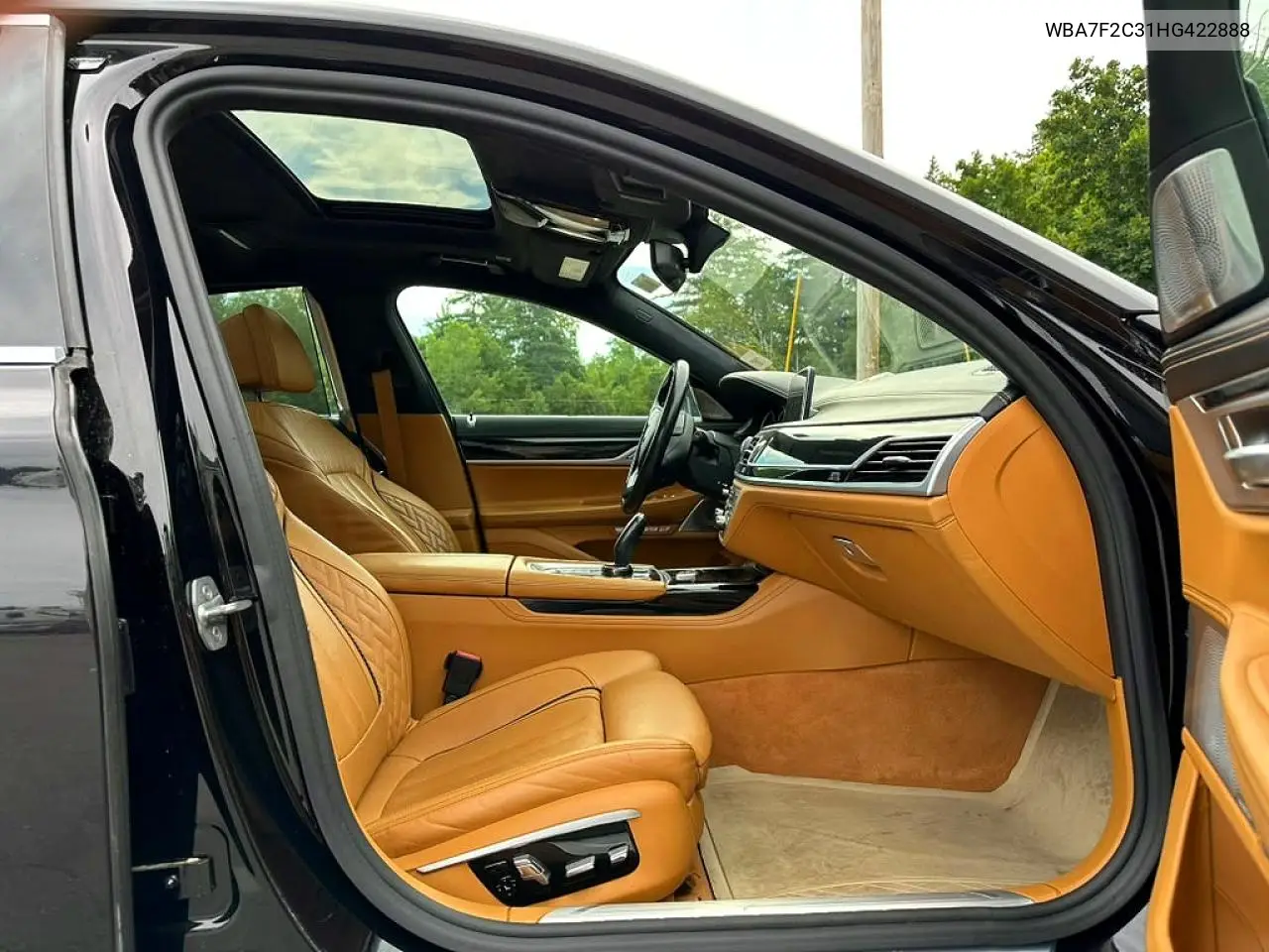 2017 BMW 750 Xi VIN: WBA7F2C31HG422888 Lot: 60380736