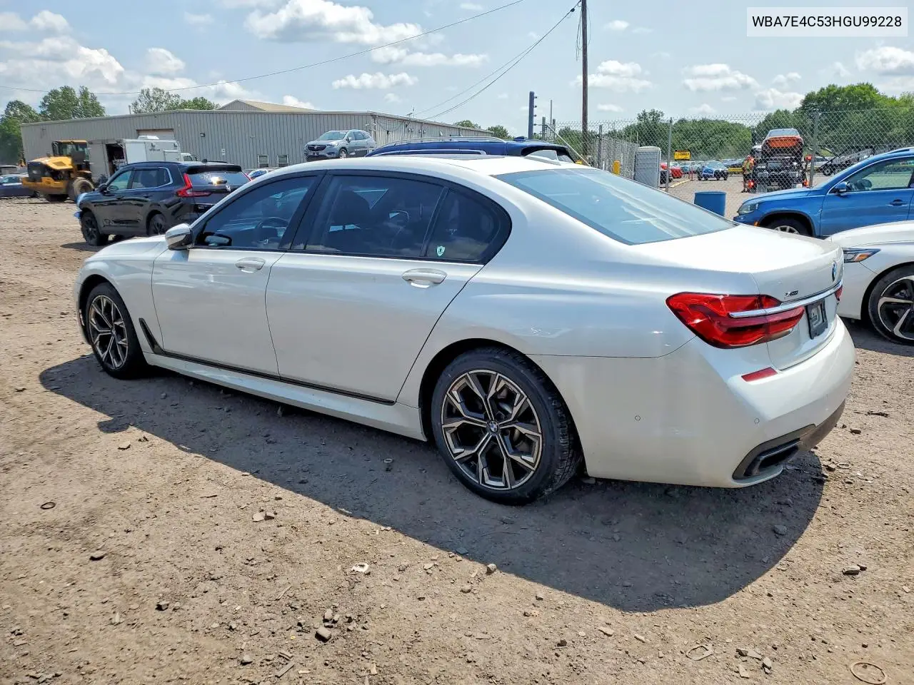 2017 BMW 740 Xi VIN: WBA7E4C53HGU99228 Lot: 61156446