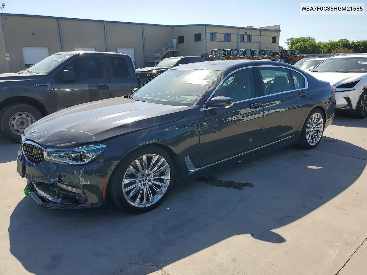 2017 BMW 750 I VIN: WBA7F0C35HGM21585 Lot: 85461665