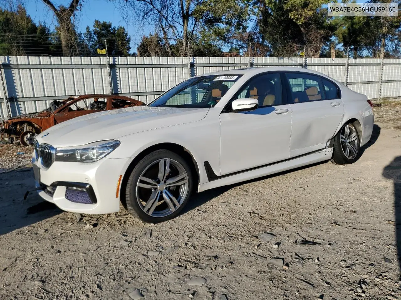 WBA7E4C56HGU99160 2017 BMW 740 Xi