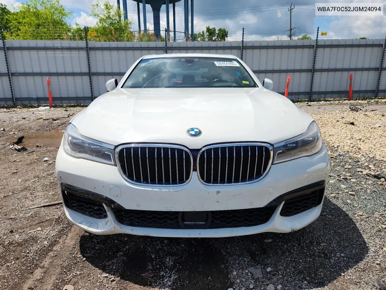2018 BMW 750 I VIN: WBA7F0C52JGM24094 Lot: 58464486