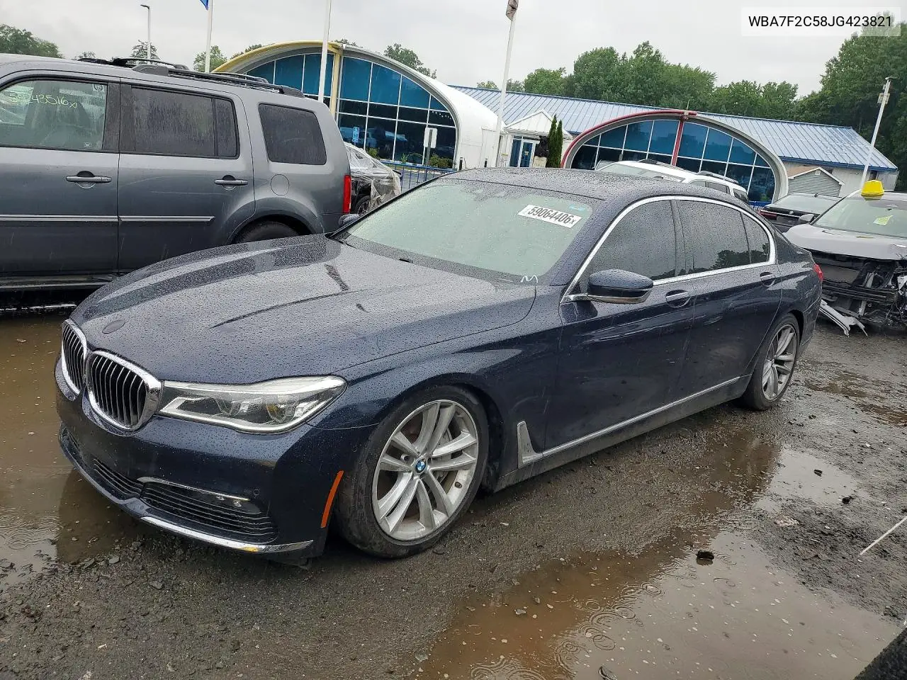 2018 BMW 750 Xi VIN: WBA7F2C58JG423821 Lot: 59064406