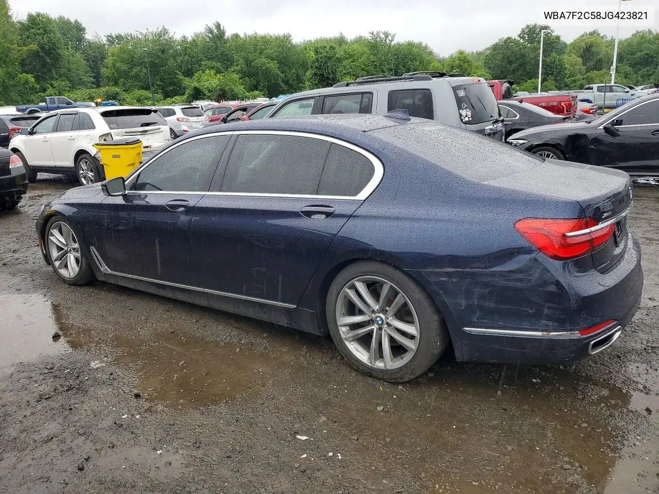2018 BMW 750 Xi VIN: WBA7F2C58JG423821 Lot: 59064406