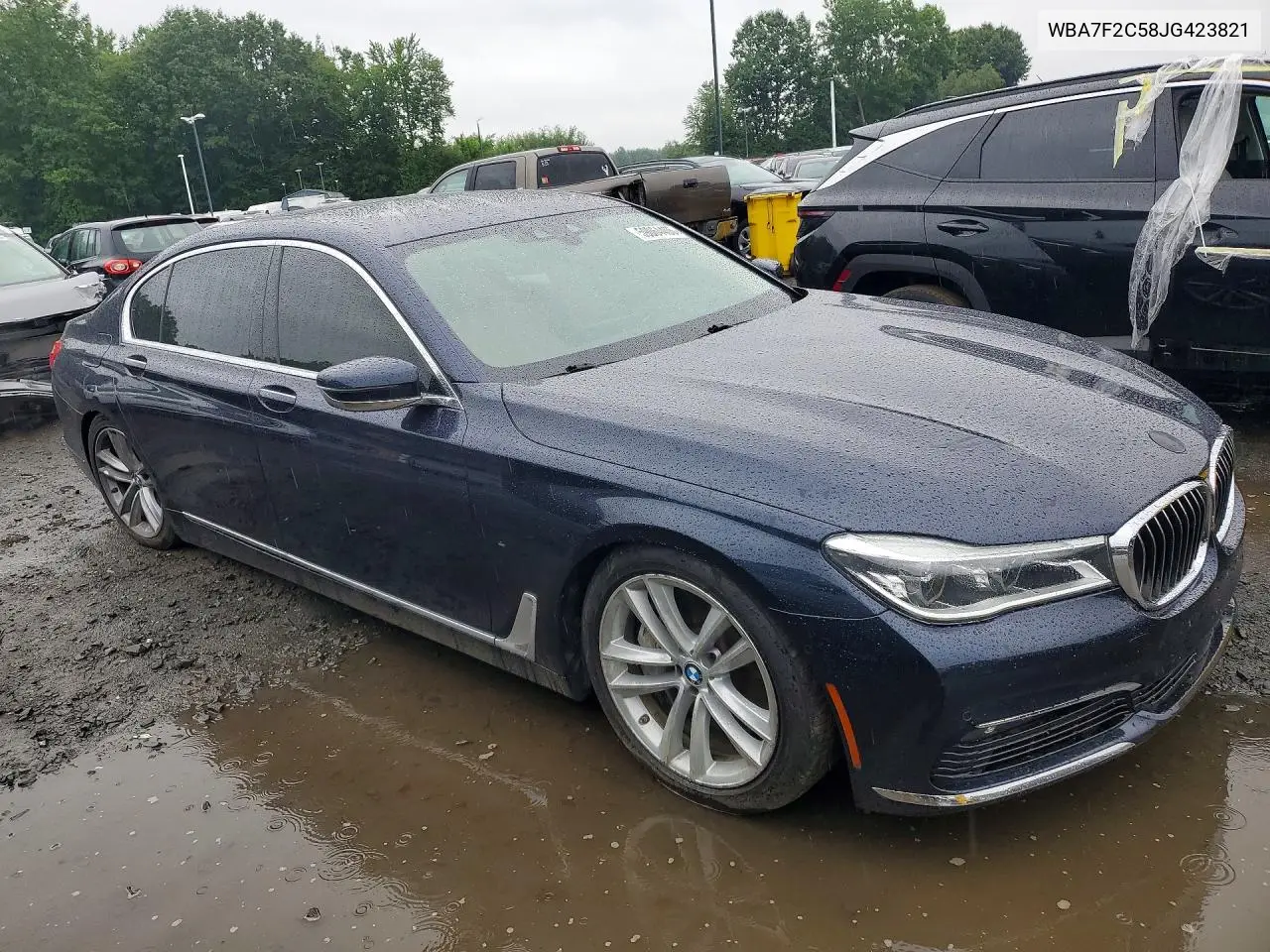 2018 BMW 750 Xi VIN: WBA7F2C58JG423821 Lot: 59064406