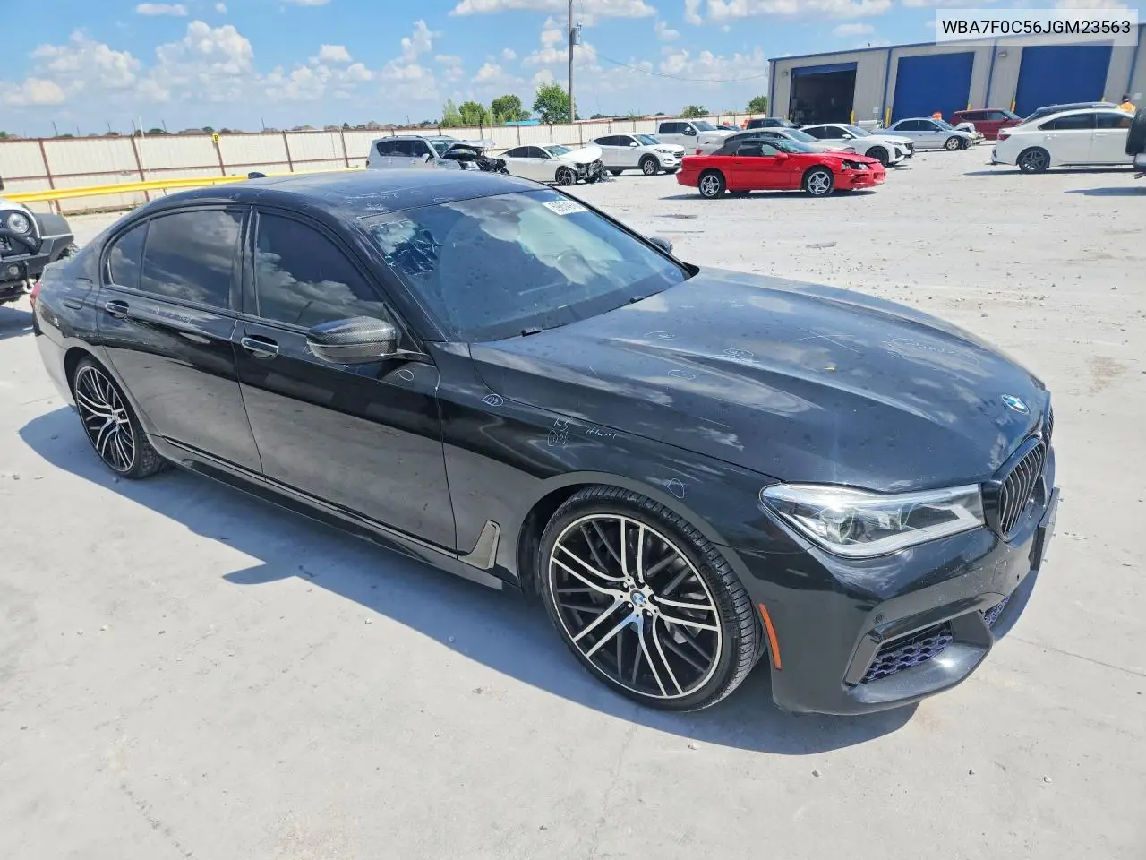2018 BMW 750 I VIN: WBA7F0C56JGM23563 Lot: 59854976