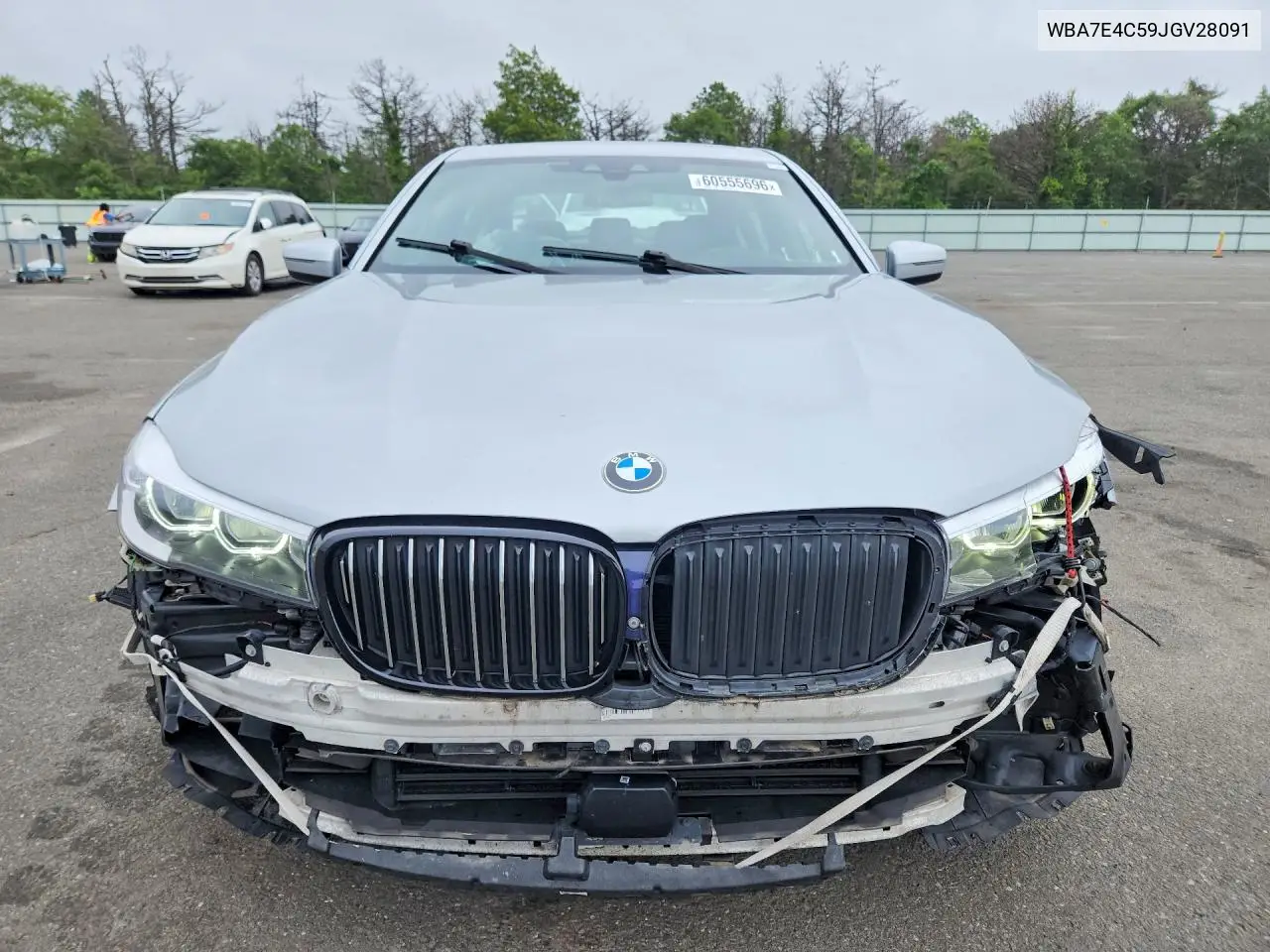 2018 BMW 740 Xi VIN: WBA7E4C59JGV28091 Lot: 60555696